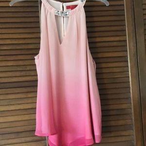 Jennifer Lopez 2 toned Jeweled Halter Top